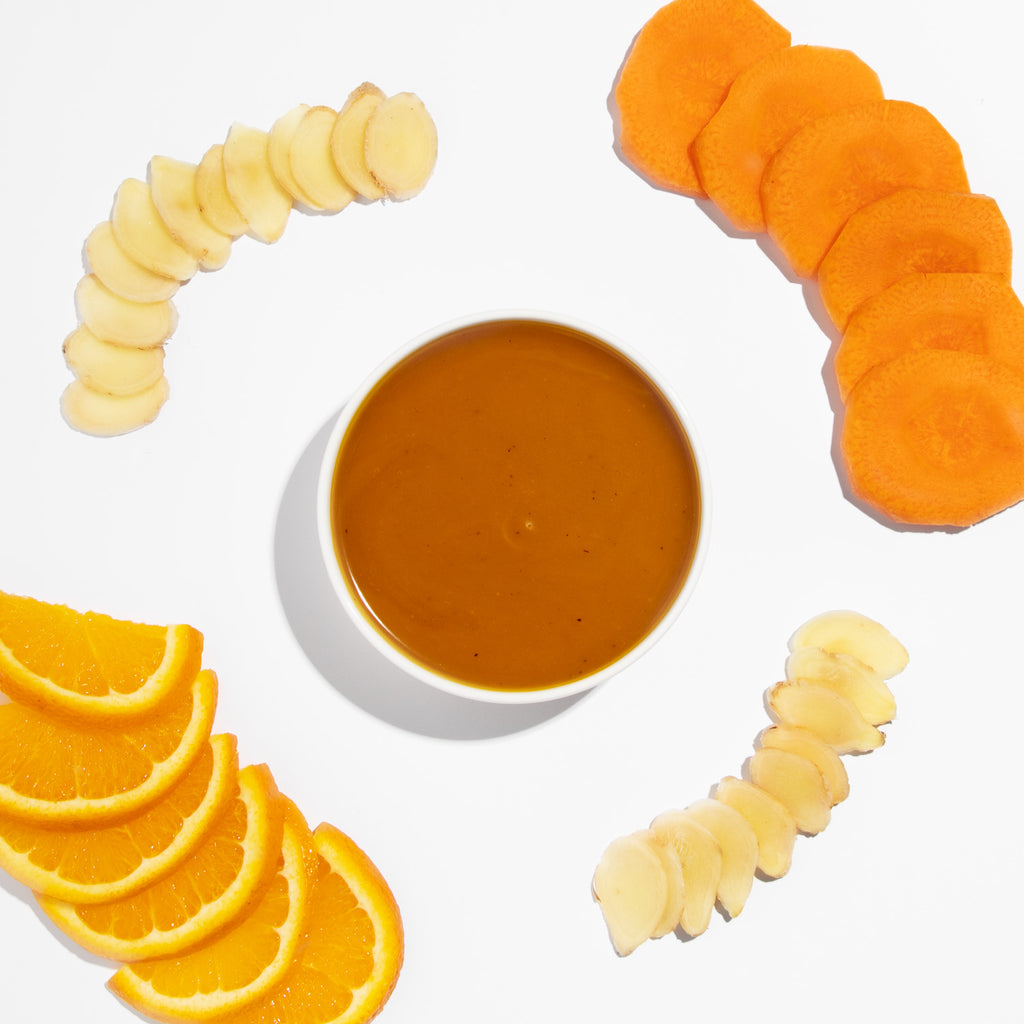 CREMA ALCALINIZANTE DE ZANAHORIA Y JENGIBRE